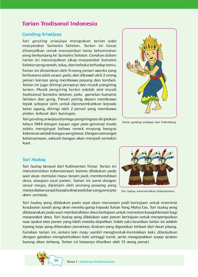 Tema 1 Indahnya Kebersamaan 1 Kurikulum 2013 Bse Kelas 4 Sd Buku Guru
