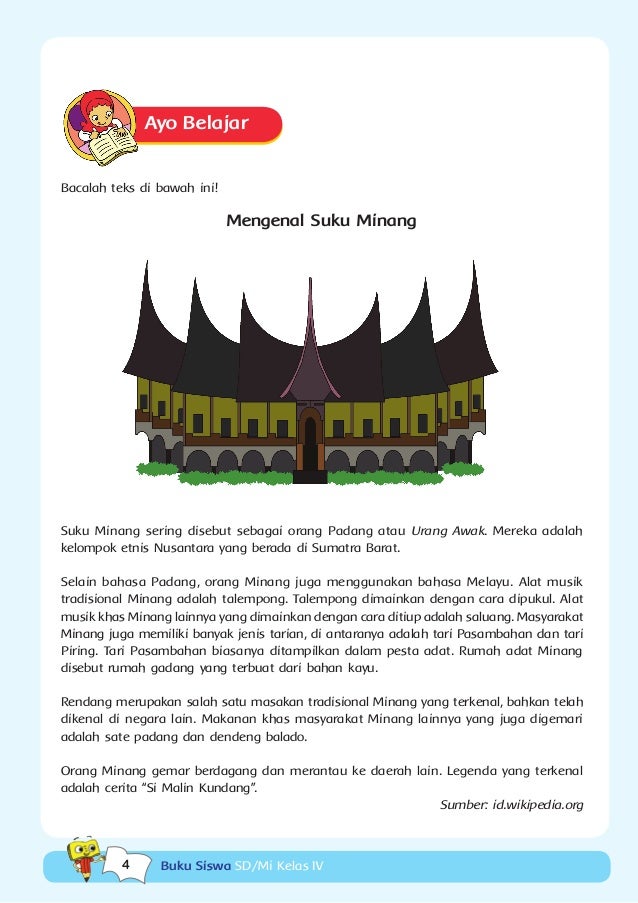 Tema 1, indahnya kebersamaan kurikulum 2013-bse kelas 4 sd Tema 1, indahnya kebersamaan kurikulum 2013-bse kelas 4 sd