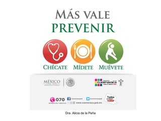 Dra. Alicia de la Peña
 