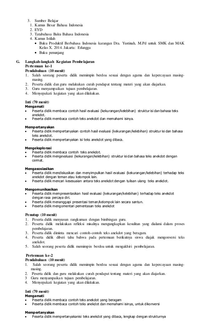 Tema 1 kd 3.5 dan 4.5 anekdot