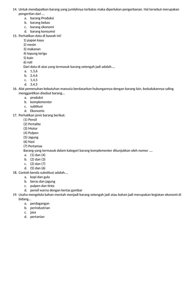 Tema 1 Keluarga Awal Kehidupan Ips Kelas 7 Docx
