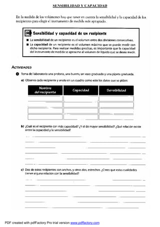 SENSIBILIDAD Y CAPACIDAD 
PDF created with pdfFactory Pro trial version www.pdffactory.com 
 
