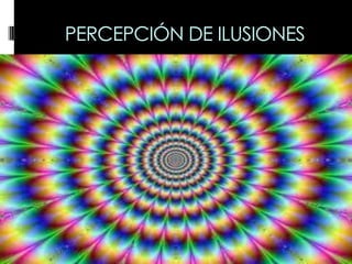 PERCEPCIÓN DE ILUSIONES
 