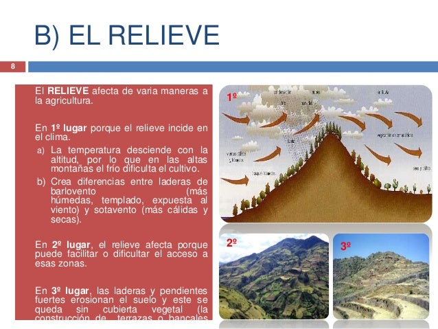 Tema 2 Espacio Agrario Factores Que Lo Condicionan