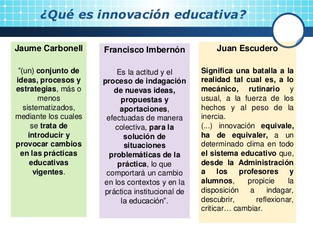 Tema 2. innovacion educativa