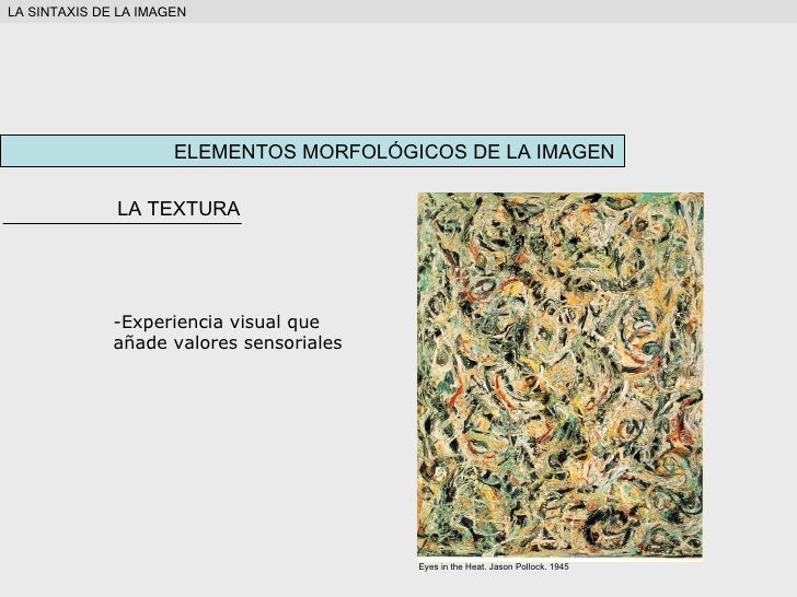 TEMA 2. ELEMENTOS MORFOLÓGICOS DE LA IMAGEN