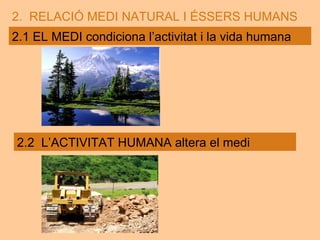 Tema 2.el medi i l'activitat humana | PDF