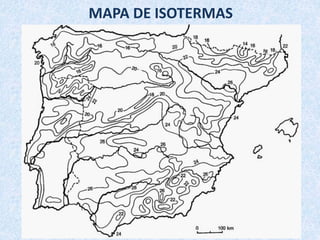 MAPA DE ISOTERMAS
 