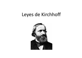 Leyes de Kirchhoff
 