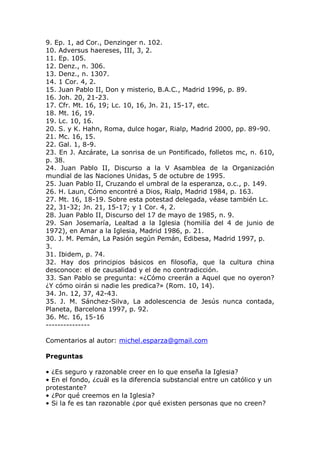 Tema 2. por qué soy católico | PDF