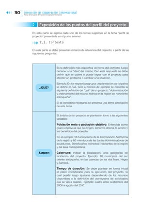 Manual para Formulación de Proyectos de Cooperación Internacional | PDF
