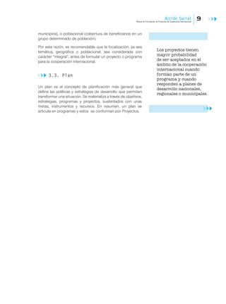 Manual para Formulación de Proyectos de Cooperación Internacional | PDF
