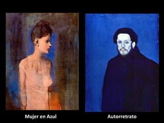 AutorretratoMujer en Azul
 