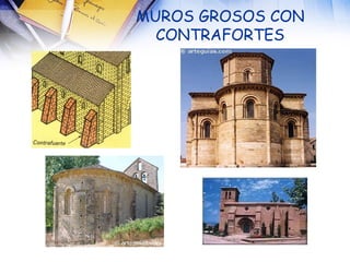 MUROS GROSOS CON CONTRAFORTES 