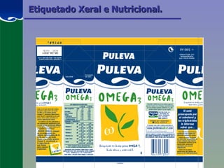 Etiquetado Xeral e Nutricional. 