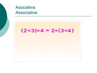Asociativa
Associative
 