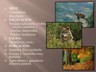 Tema 2 climas y paisajes de la tierra [autoguardado] | PPTX
