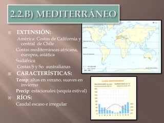 Tema 2 climas y paisajes de la tierra [autoguardado] | PPTX