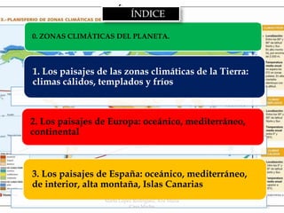Tema 2 climas y paisajes de la tierra [autoguardado] | PPTX