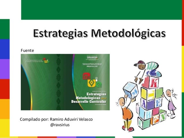 Estrategias Metodologicas