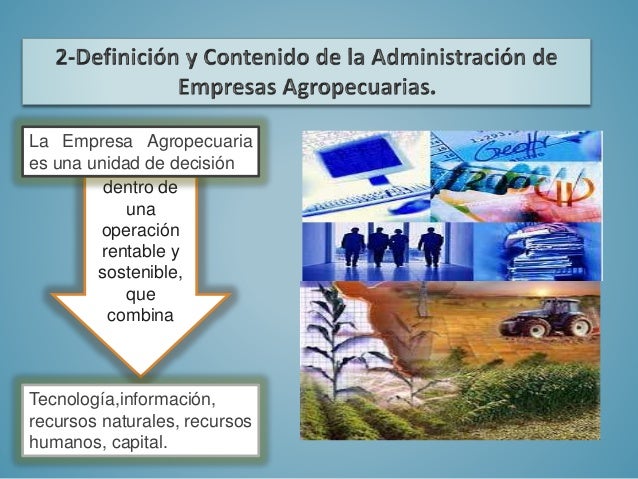 Gestión y Administración de Empresas Agropecuarias