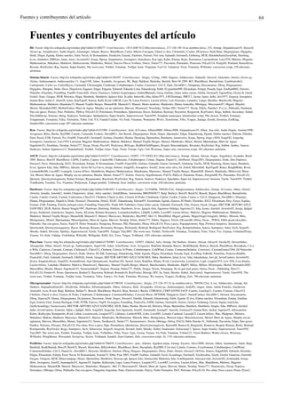 Fuentes y contribuyentes del artículo 64
Fuentes y contribuyentes del artículo
Bit  Fuente: http://es.wikipedia.org/w/index.php?oldid=41200277  Contribuyentes: 145-LASP-X12.libre.retevision.es, 217-126-150-34.uc.nombres.ttd.es, 333, Airunp, Alejandrocaro35, Alexav8,
Alvaro qc, Amadalvarez, Andre Engels, Arkaninger, Atlante, Barcex, BlackBeast, Carlos Alberto Carcagno, Chuck es dios, Clementito, Cookie, DCarrasco, Dark Bane, Diegusjaimes, Digigalos,
Dodo, Dogor, Egaida, Elabra sanchez, Enric Naval, Er Komandante, Erudición, Ezarate, Faelomx, Farisori, Frei sein, Galandil, GermanX, Gothmog, HUB, Hatonthebackofyourbutt, Hawking,
Icvav, Imdedios, JMPerez, Janus, Jasev, Javierito92, Jesuja, Jlprwp, Jorgebarrios, Joseaperez, Jsanchezes, Kaa zapa, Kabri, Klarop, Kojie, Konstanza, Lucianobrom, Luis1970, Mafores, Magister
Mathematicae, Makahaxi, Maldoror, Markoszarrate, Matdrodes, Moriel, Narciso Flecca Vorburo, Natrix, Netito777, Pacostein, Platonides, Ploncomi, PoLuX124, Poopy69, Portland, RamonExio,
Rizome, RoyFocker, Rsg, Sauron, Super braulio, The worst user, Tirithel, Tomatejc, TorQue Astur, Trujaman, Uac314, Valadrem, Veon, Vitamine, Wilfredor, conversion script, 239 ediciones
anónimas
Sistema binario  Fuente: http://es.wikipedia.org/w/index.php?oldid=41394297  Contribuyentes: .Sergio, 123rlqc, 1969, Abgenis, Aibdescalzo, AldanaN, Alexav8, Almendro, Aloriel, Alvaro qc,
Alzina, Andreasmperu, Andressanchez 11, Angel GN, Antur, Ascánder, Axxgreazz, BL, Baiji, Balderai, Barleduc, Barteik, Beto 04 2589, BiT, BlackBeast, BuenaGente, Camiloalcubo2,
Caritopxndx, Carlos yo, CarlosHoyos, Carnendil, Christiangda, Cinabrium, Cobalttempest, Cookie, Corrector1, Ctrl Z, Dark, David0811, Delapunta, Descansatore, Dferg, Diegusjaimes,
Digigalos, Dinopmi, Dodo, Dove, Drjackzon, Eaguero, Edgar, Edgarm, Edmenb, Eduardo Lima, Eduardosalg, Edub, El guardian999, Elisardojm, Emijrp, Ensada, Equi, Esteban0602, Farisori,
Flakinho, Fmariluis, Foundling, Fran89, FrancoGG, Friera, Frutoseco, Gabriel Acquistapace, GabrielBalaudo, Gacq, Gafotas, Gaius iulius caesar, Genba, GermanX, Ggenellina, Gizmo II, Greek,
Gsrdzl, Guay, Gusgus, HUB, Heriotza, Hispa, Humbefa, Humberto, Ignacio Icke, In john, Interwiki, Isha, Iulius1973, J.M.Domingo, JMCC1, Jacina, Janus, Jarke, Javi1977, Jorgeyp, Joseaperez,
Juanan Ruiz, Julius C, Jume28, Jynus, KanTagoff, Kansai, Kat0, Kved, LMLM, Lara 28, Laura Fiorucci, Lucien leGrey, Luis Gonzalez, Lunatiko, Lungo, Machlas, Machtvollt, Magister
Mathematicae, Maldoror, Mandrake33, Manuel Trujillo Berges, ManuelGR, Manuelt15, Manwë, Mario modesto, Matdrodes, Matias fontealba, Mbolagay, Mercenario97, Miguel, Mijailsf,
Moriel, Mortadelo2005, MotherForker, Muro de Aguas, Murphy era un optimista, Murven, Mzamora2, Neochuky, Nethac DIU, Netito777, Nicop, Nihilo, Numbo3, P.o.l.o., Pabloallo, Paintman,
Pan con queso, Petruss, Pino, Piolinfax, Pjbhva, PoLuX124, Poromiami, Prometheus, Queninosta, Racso, Rafadose, Rastrojo, Raystorm, Reignerok, RoyFocker, Rαge, Sabbut, Saxwakuy, Siabef,
Siin k0dificaar, Sistemo, Sking, Snakeyes, Soulreaper, Spalquimista, Super braulio, Superzerocool, Tano4595, Template namespace initialisation script, The chosen, Tirithel, Tomatejc,
Torquemado, Tostadora, Triku, Tristoteles, Tubet, Unf, VA, Vandal Crusher, Vic Fede, Vitamine, Waterpolo, Wzwz, Xenoforme, Y0rx, Yoques, Zanaqo, Zeroth, Zerstreut, ZrzlKing,
Zumba1984, conversion script, 997 ediciones anónimas
Byte  Fuente: http://es.wikipedia.org/w/index.php?oldid=41431904  Contribuyentes: .José, Al Lemos, Alberto0000, Albireo3000, Alejandrocaro35, Alhen, Ana wiki, Andre Engels, Antonio1990,
Axxgreazz, Bifus, Bucho, Byj2000, Camilo, Carnendil, Coderic, David0811, Der Kreole, Diegusjaimes, Dodo, Dogor, Dpeinador, Edgar, Eduardosalg, Egaida, Elabra sanchez, Eldoom, Elliniká,
Enric Naval, FAR, Farisori, Fcr, Fran89, FrancoGG, GermanX, Geshua, Gmarkel, Hashar, Hawking, Hprmedina, Humberto, Jaontiveros, Jesuja, Jlprwp, Jorge c2010, JorgeGG, Jorgechp,
Joseaperez, Jsanchezes, Luis1970, Luismiad, Magister Mathematicae, Makete, Maldoror, Manuel Trujillo Berges, Manwë, Matdrodes, Mister, Moriel, Mpeinadopa, Muro de Aguas,
Napoleón333, Neodimio, Neodop, Netito777, Nicop, Nixón, Piscis93, Profecieza, RGLago, RedHotChiliPeppers, Resped, Rincondelgabo, Rosarino, RoyFocker, Rsg, Sabbut, Sanbec, Sauron,
Snakeyes, Softed, Supernova13, Thunderbird2, Tirithel, TorQue Astur, Tripy, Truor, Txuspe, Ugly, Unf, Wesisnay, Zupez zeta, conversion script, 283 ediciones anónimas
ASCII  Fuente: http://es.wikipedia.org/w/index.php?oldid=41443217  Contribuyentes: 142857, 175-VIGO-X11.libre.retevision.es, Airunp, Aleator, Alexan, Angus, Argeektect, Ascánder, Bachi
2805, Barcex, Beto29, BlackBeast, Cafl96, Cambio, Capmo, Catalin586, Chabacano, Cobalttempest, Comae, Dagane, Daniel G., DerHexer, Diego2891, Diegusjaimes, Dodo, Don Depresor,
Dossier2, Dove, Eduardosalg, Eli22, Elisardojm, Emijrp, Er Komandante, Fran89, FrancoGG, Gafotas, Galandil, Ganon, GermanX, Gothmog, GuiXu, HUB, Hawking, Homo logos, Humbefa,
Icvav, Ignacio Icke, Isha, JMPerez, Jalcaire, Javier De La Cueva, Jesuja, Jmieres, JorgeGG, Joseaperez, Josell2, Josue arias silva, Jsl, Jstitch, KErosEnE, KanTagoff, Knacr, KnightRider, Kved,
LeonardoRob0t, Loco085, Lraingele, Lucien leGrey, Madalberta, Magister Mathematicae, Mandramas, Mansoncc, Manuel Trujillo Berges, ManuelGR, Manwë, Matdrodes, Mirkovich, Mono
.lck, Moriel, Muro de Aguas, Murphy era un optimista, Mushii, Mutari, Netito777, Nokeer, Octavio, Orgullomoore, PACO, Pablo.cl, Paintman, Penarc, Peregrin08, Pit, Platonides, PoLuX124,
Quistnix, Qwertyytrewqqwerty, Rafael Soriano, Rayquazados, Raystorm, RoyFocker, Rsg, Sauron, Seanver, Snakeyes, Speedplus, Super lol, Superzerocool, Suruena, Taichi, Tano4595, Tirithel,
TomBomba, Troodon, Txo, Vitamine, Walterzum, Yanqui perdido, Yrithinnd, Zeist Antilles, conversion script, 428 ediciones anónimas
Hardware  Fuente: http://es.wikipedia.org/w/index.php?oldid=41681043  Contribuyentes: .Sergio, 12152669k, 789456123oi, Adriglezmunera, Aibdescalzo, Airunp, Al Lemos, Alhen, Aloriel,
Alowita, Amadís, Amorde2, Andrés Chupoctero, Antur, Arley sanchez, AtilaElHuno, Autonomia, BRONSON77, Baiji, Bedwyr, Beto29, BetoCG, Biasoli, Bigsus, BlackBeast, BuenaGente,
Cainite, Camilo, Canofr, Carmin, Cedecomsa, Chico512, Chrihern, Chuck es dios, Ciencia Al Poder, Cinabrium, Cipión, Cookie, Cratón, Cronos x, Ctrl Z, Dangarcia, David0811, Denarius,
Dianai, Diegusjaimes, Digital-h, Dodo, Dossier2, Draxtreme, Drini2, ELEC, Eduardosalg, Edward55, Eesstebann, Egaida, Ejmeza, El Pitufo, Eleztriko, Eli22, Elisardojm, Eloy, Esoya, Espilas,
Ezarate, FAR, Fanattiq, Fiorela yarlequè cerna, Foundling, FrancoGG, Frank 049, Futbolero, Gaius iulius caesar, Galandil, GermanX, Glia, Goinza, Greek, Gusgus, HECTOR ARTURO AZUZ
SANCHEZ, HUB, Halcón, Hansel Songlu1987, Hardware, Hawking, Hokkito, Humberto, Icvav, Ignacio Icke, Ingenioso Hidalgo, Ingrixita123, Isha, Izzues, Jarisleif, Javierito92, Jesuja, Jjafjjaf,
Jjvaca, Jredmond, Jsanchezes, Jurgens, Jzamx, KLosma, Klemen Kocjancic, Leonardocaballero, Llldplll, Lobillo, Loco085, Lucien leGrey, Mafores, Magister Mathematicae, Mahadeva,
Maldoror, Manuel Trujillo Berges, ManuelGR, Manuelt15, Manwë, Marcecoro, Matdrodes, Max9987, Mel 23, MetalMind, Miguel galindo, MiguelAngel fotografo, Millars, Mitrush, Mnts,
Montgomery, Moriel, Mpeinadopa, Mriosriquelme, Muro de Aguas, Murven, Neodop, Netito, Netito777, Nihilo, Niqueco, Nixón, Olivares86, Ortisa, Oscar ., PODA, Pablo picati.elescabio,
Pabloallo, Pan con queso, Parras, Paulo74, Pedro Nonualco, Penquista, Petronas, PhJ, Platonides, Pleira, PoLuX124, Poco a poco, Popopipichorro, Ppja, Profesor Juniperus, Queninosta,
Qwertymith, Qwertyytrewqqwerty, Racso, Rastrojo, Retama, Rexmania, Rezagos, Richzendy, Roberpl, Rodrigouf, RoyFocker, Rsg, Rumpelstiltskin, Saloca, Santiperez, Satin, Savh, SergioN,
Shooke, Siabef, Silvester, Spnfury, Superzerocool, Taichi, Tano4595, Taragui, Taty2007, The worst user, Tirithel, Tiroloco49, Tomatejc, Tostadora, Trino, Truor, Txo, Unaiaia, UnlimitedTeam,
Varano, Vic Fede, Vidalqr, Violelokita, Wikisilki, Willigulip, XalD, Xxi, Yeza, Yingus, Yrithinnd, 1201 ediciones anónimas
Placa base  Fuente: http://es.wikipedia.org/w/index.php?oldid=41763065  Contribuyentes: 142857, AStela2, Aelo, Airunp, Ale flashero, Aleator, Alexan, Alexav8, Alexhe20, Alexisybañez,
Alexquendi, Alhen, Aloriel, Alvaro qc, Andreasmperu, Angel GN, Antur, AstroNomo, Avm, Axxgreazz, Banfield, Baranda, Barcex, BeaKManiak, Bedwyr, Biasoli, BlackBeast, Bucephala, C h a
n-Wiki, Cadavera, Cansado, Centeno, Chalisimo5, Chico512, Chrihern, Ciencia Al Poder, Cobalttempest, ColdWind, Comae, CommonsDelinker, Corrector1, CristianGomez2304, DJ Nietzsche,
David0811, Dferg, Diegusjaimes, Docst3, Dodo, Dorieo, ECAM, Eamezaga, Eduardosalg, Edub, Egaida, Eligna, Elisardojm, Ensada, Equi, Eva.Blop, FeRodil, Fmariluis, FranciscoPadilla,
FrancoGG, Furti, Galandil, GermanX, Gh05t2k, Greek, Gusgus, HECTOR ARTURO AZUZ SANCHEZ, Haku, Humberto, Ialad, Icvav, Isha, Jakeukalane, Javi pk, JavierCantero, Javierito92,
Jjvaca, Joaquincabezas, JorgeGG, Josmanbernal, Juan Quisqueyano, Juanfran GG, Jurock, Jynus, Kadellar, Khany, Kved, Lasusirexula, Lazomicro, Legh, Leugim1972, Lew XXI, Liza druetta,
Lucien leGrey, Lukiduki, Maldoror, Maleiva, Manolovar2, Mansoncc, Manuel Trujillo Berges, Manwë, Masilicondrio, Matdrodes, Mgf85, Milias, Millars, Misterequis, Moriel, Mortadelo2005,
Museo8bits, Mushii, Mutari, Napoleón333, Narutouchiha97, Nejasul, Neodop, Netito777, Nihilo, Nioger, Nixón, Nizampop, No sé qué nick poner, Ortisa, Oscar ., Pablimbig, Piero71,
PoLuX124, Pondus45, Porao, Queninosta, Raiden32, Raystorm, Roberpl, Ronaldo16, RoyFocker, Rrmsjp, SPZ, Sa, Satin, Shooke, Siabef, Stela riera2, Superzerocool, Taichi, Tano4595, The
worst user, Tirithel, Tomatejc, TorQue Astur, Tostadora, Triku, Vatelys, Vic Fede, Vitamine, Wesisnay, Wx wuerox, Yoques, ZrzlKing, Zufs, 796 ediciones anónimas
Microprocesador  Fuente: http://es.wikipedia.org/w/index.php?oldid=41706545  Contribuyentes: .Sergio, 217-126-151-51.uc.nombres.ttd.es, 789456123oi, A ver, Aibdescalzo, Airunp, Ale
flashero, Alejandroalfonzo01, Alexhivida, Alfambra, Alfonsoalejandre, Alhen, Almorca, Alrik, Alvajandro, Alvaro qc, Andreasmperu, AndyFG, Angus, Antur, Antón Francho, Atardecere,
Atomo64, Avm, B-real, Baiji, Balderai, Baldur71, Biasoli, BlackBeast, Blacki4, Boja, Bostok I, Bucho, CEROZzZ, CERVANTES JACP, Camilo, Camilop21, Carmin, Centeno, Chico512,
Chrihern, Chuck es dios, Ciencia Al Poder, Cinabrium, Cobalttempest, CommonsDelinker, Crescent Moon, DFTDER, Dangarcia, Dani7, DanielCardaci, David0811, Dermot, Descansatore,
Dferg, Dgarcia29, Dianai, Diegusjaimes, Dj draimon, Docorreas, Dodo, Dogor, Dossier2, Edeldir, Edmenb, Eduardosalg, Edub, Egaida, El dva, Elabra sanchez, Elisardojm, Emijrp, Emillan,
Equi, Ernesto Graf, Euskal Hooligan, FAR, FCPB, Fanciss, Faq95, Fcosegura, Foundling, Francof2a, GNM, Gafotas, GermanX, Germo, Goofys, Gothmog, Grizzly Sigma, Guericho,
Guille.hoardings, Gustavocarra, HECTOR ARTURO AZUZ SANCHEZ, HUB, Haku, Hashar, Hector dd, Heriotza, Hispa, Hprmedina, Humbefa, Humberto, Imapix, Isha, JMPerez, Jarisleif,
Jarke, JavierCantero, Jcenteno, Jdjim r, Jjafjjaf, Jkbw, JorgeGG, Jorgechp, Jose figueredo, Josell2, Josemanib, Josneg67, Jouwiki, Jsisiruca25, Juanan Ruiz, Juckar, Jugones55, Juliocanelon,
Keber, Kekkyojin, Komputisto, Kved, Laban, Lasusirexula, Leugim1972, Lfalonso, Limbo@MX, Lobo, Loco085, Lourdes Cardenal, Lucasjk23, Lucien leGrey, Mac, Madgener, Mafores,
Makahaxi, Makete, Maldoror, Mansoncc, Manuelt15, Manwë, Matdrodes, McMalamute, Mitrush, Mnts, Montgomery, Monzon lopez, Morenolcersone, Moriel, Muro de Aguas, Murphy era un
optimista, Murven, Museo8bits, Mutari, Napoleón333, Nemo, NeoRazorX, Netito777, Neumotoraxiv, Nixón, Oblongo, Ortisa, PACO, Pablo Paredes N., Pablomdo, Pacostein, Palpo, Pato javier,
Paulker, Petronas, Pitzyper, PoLuX124, Poc-oban, Poco a poco, Ppja, Prometheus, Queninosta, Qwertyytrewqqwerty, Ramon00, Ramos10, Reignerok, Rentecor, Resped, Retama, Richy, Roberpl,
Roninparable, RoyFocker, Rαge, Santiperez, Savh, Sebasweee, SergioN, Sergiosh, Sermed, Sethi, Shooke, Siabef, Snakeeater, Solracnauj17, Spazer, Super braulio, Superzerocool, Tano4595,
Taty2007, The worst user, Tirithel, Tomatejc, TorQue Astur, Torbellino, Triku, Truor, Ugly, Usrwp, Varano, Vic Fede, Vitamine, Voltan123, Víctor Barbero, Walter closser, Wesisnay,
Wilfredor, WingMaster, Wricardoh, Xavigivax, Xexito, Yrithinnd, Zarakill, Zeno Gantner, Zufs, conversion script, Ál, 1191 ediciones anónimas
Periférico  Fuente: http://es.wikipedia.org/w/index.php?oldid=41768478  Contribuyentes: -jem-, Adrruiz, Aguilera mejia, Airunp, Aiyoros, Alex15090, Alexan, Alhen, Amanuense, Antur, Baiji,
Banfield, BeaKManiak, Beto29, BetoCG, Biasoli, Bienchido, Billyrobshaw, BlackBeast, Boen, Bucephala, Byj2000, C'est moi, Camilo, Centeno, Cesarfontana, Cobalttempest, ColdWind,
CommonsDelinker, Ctrl Z, Daniel G., David0811, Deiyenis, DerHexer, Dermot, Dferg, Diegazo, Diegusjaimes, Diosa, Dodo, Dorieo, Dossier2, DrVino, Durero, EdgarGSX, Edmenb, Eleztriko,
Eligna, Elisardojm, Emijrp, Enric Naval, Er Komandante, Ezarate73, Eññe, Fran 3003, Fran89, Gafotas, Galandil, Gceli, Gcsantiago, GermanX, Gochuxabaz, Greek, Gsrdzl, Guanxito, Guirrohl,
Gusgus, Góngora, HUB, Hilarycampags, House, Hprmedina, Humberto, Hyresacvgh, Ignacio Icke, Immaculate Madonna, Isha, IvanStepaniuk, Jairesacevedo, Javierito92, Jesikitaahh, Jesuja,
Jkbw, Joseaperez, Josell2, Juanangeles55, Jugones55, Jujinho, Kekkyojin, Lagst, Laura Fiorucci, Leugim1972, Loco085, Loveless, Lucien leGrey, Mac, Madalberta, Mafores, Magister
Mathematicae, ManuelGR, Manwë, Marcecoro, Matdrodes, Maugemv, Mel 23, Mercenario97, Moriel, Muro de Aguas, Murven, Mutari, Neodop, Netito777, Neurotronix, Nicop, Niqueco,
Nowadays, Oblongo, Ortisa, Pabloallo, Pan con queso, Patagonia Argentina, Patio, Patricio.lorente, Patyyy, Pedro Nonualco, PeiT, Petronas, PoLuX124, Poc-oban, Poco a poco, Porao, Pyror2,
 