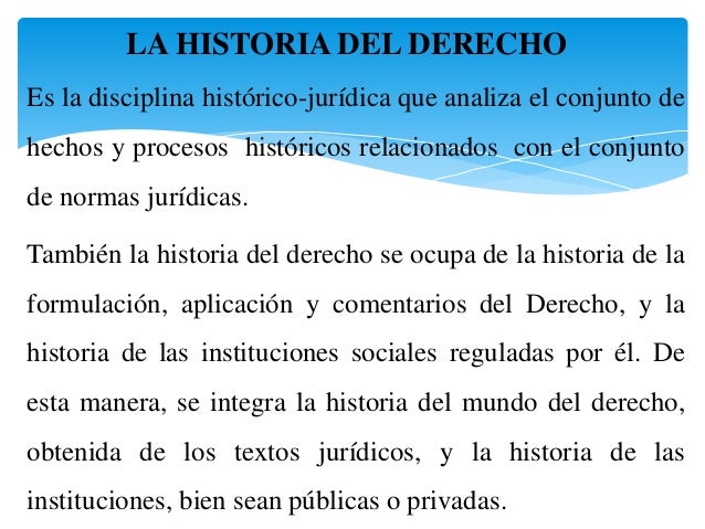Tema 2 historia del derecho