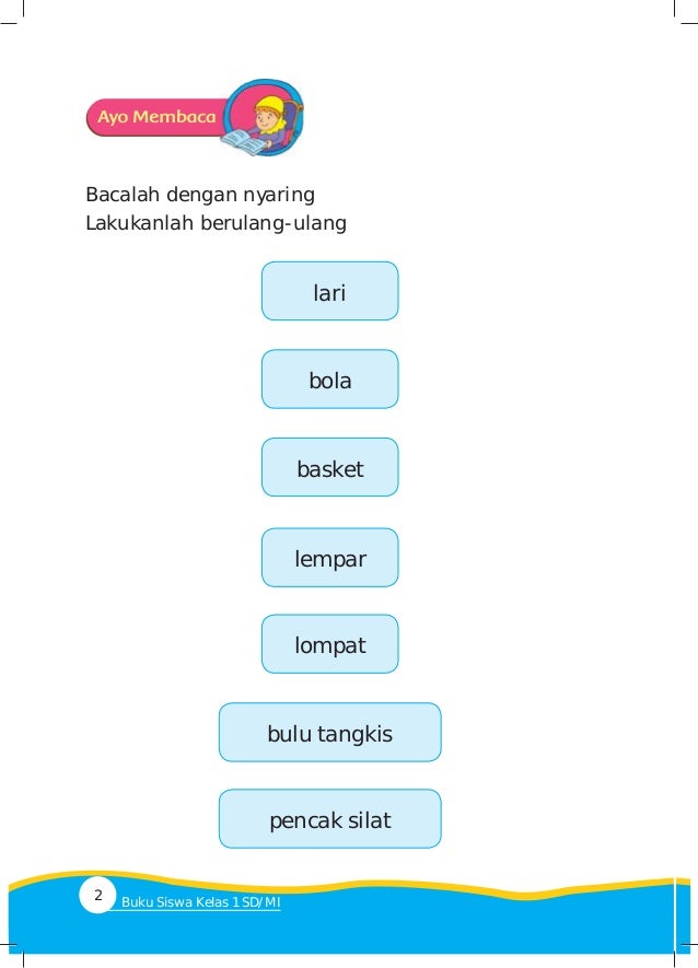 Tema 2 Kegemaranku Kelas 1