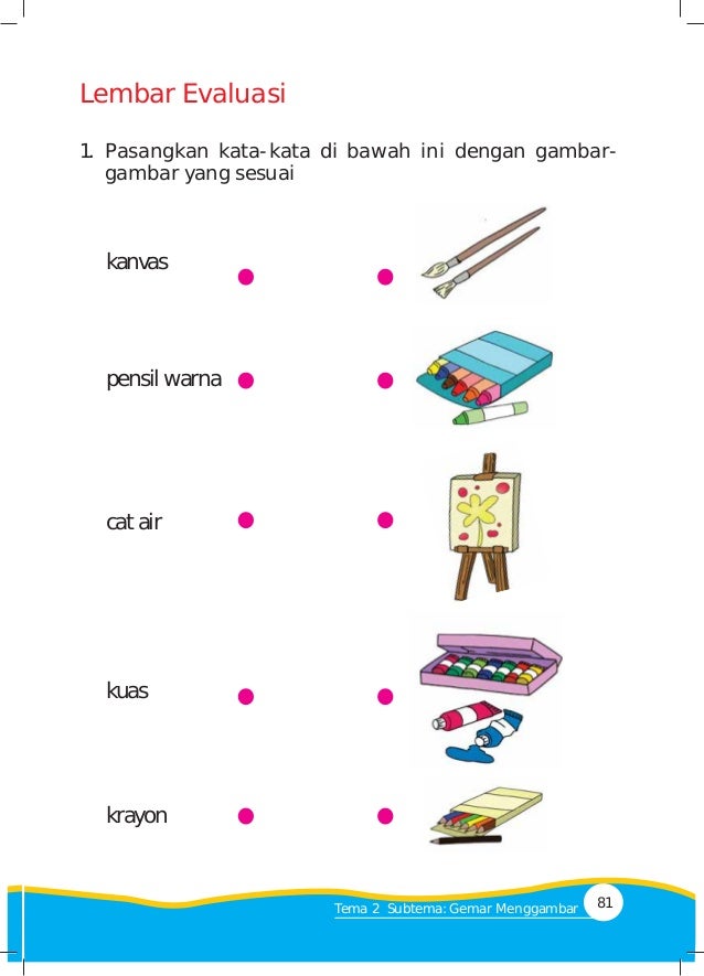 Tema 2 kegemaranku kelas 1 Tema 2 kegemaranku kelas 1