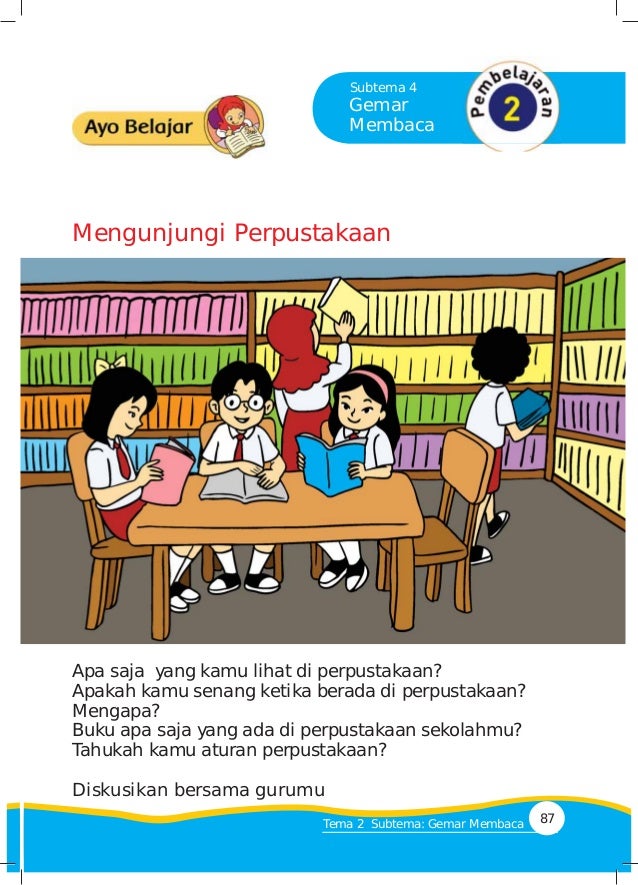 Tema 2 Kegemaranku Kelas 1