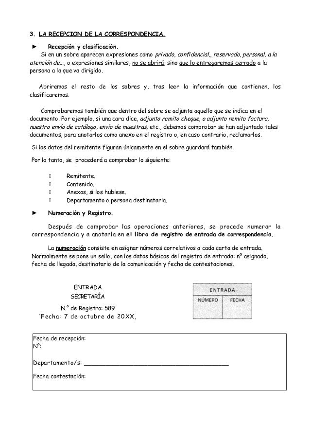 Tema 2 la correspondencia Tema 2 la correspondencia