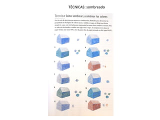 TÉCNICAS: sombreado 