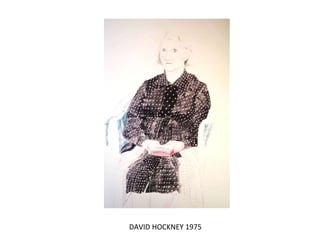DAVID HOCKNEY 1975 