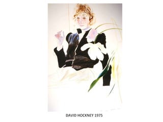DAVID HOCKNEY 1975 