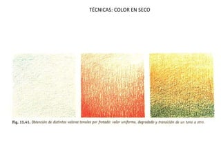 TÉCNICAS: COLOR EN SECO 