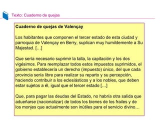 Texto: Cuaderno de quejas
 