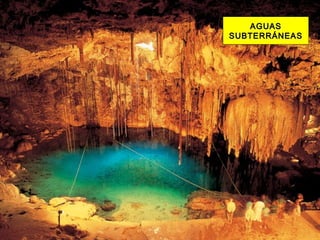 AGUASAGUAS
SUBTERRÁNEASSUBTERRÁNEAS
 