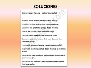 SOLUCIONES
 
