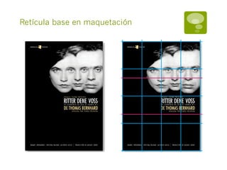 Retícula base en maquetación
 