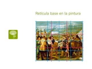 Retícula base en la pintura
 