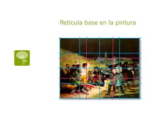 Retícula base en la pintura
 