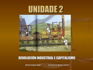 UNIDADE 2 REVOLUCIÓN INDUSTRIAL E CAPITALISMO  Borja Campos Seijo I.E.S García Barbón (Verín) 