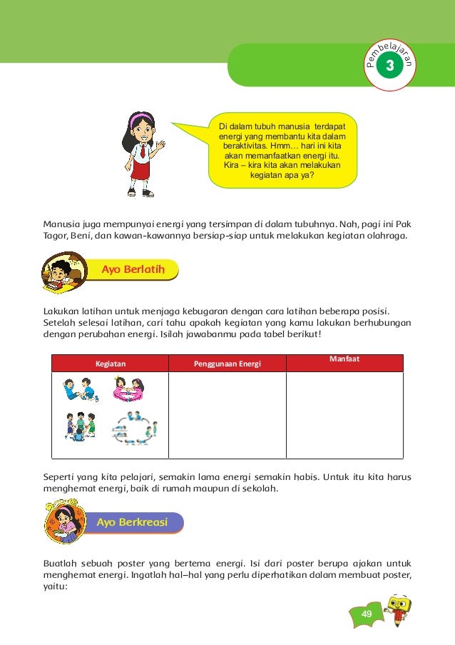 Tema 2, selalu berhemat energi kurikulum 2013bse kelas 4 sdbuku sis…