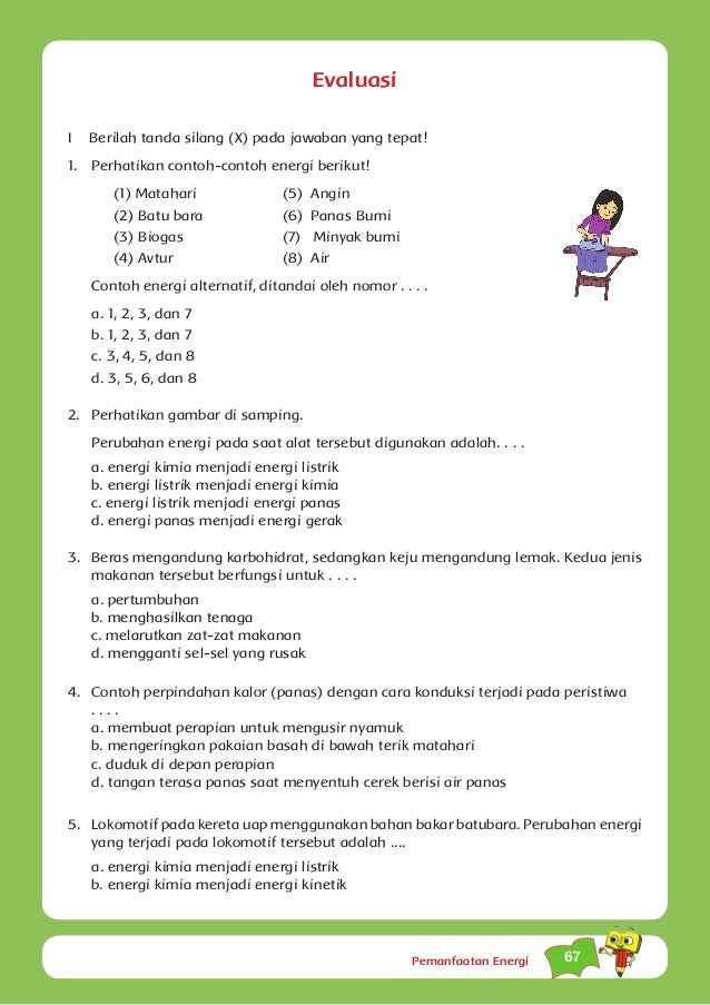 Tema 2, selalu berhemat energi kurikulum 2013-bse kelas 4 