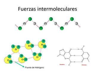 Fuerzas intermoleculares
 
