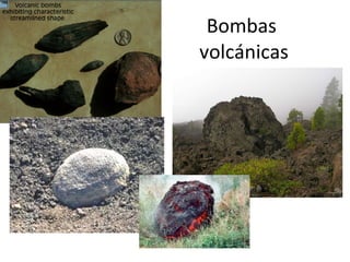 Bombas  volcánicas 