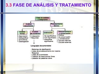 3.3  FASE DE ANÁLISIS Y TRATAMIENTO 