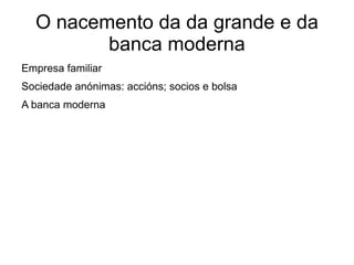 Unha nova forma de pensar favorable ao investimento, a innovación, risco é a procura de beneficio 