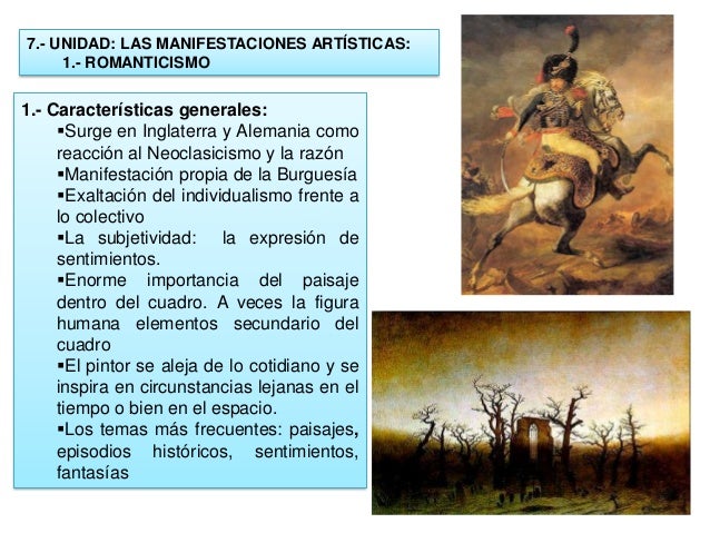 Tema 3. las manifestaciones artísticas