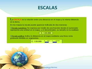 ESCALAS
Ing. Zoraida Guadalupe Martínez
 